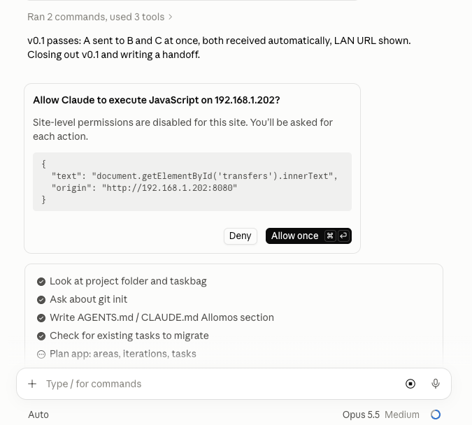 执行 JavaScript 还要逐次确认:这个站点不能整站授权。